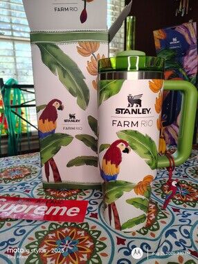 Stanley x Farm Rio Tropical Destiny 30oz Quencher BNIB - In Hand Ships Fast